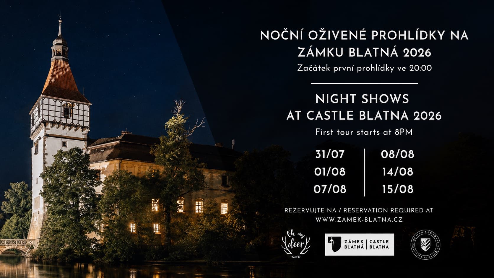 Night Shows at Castle Blatna 