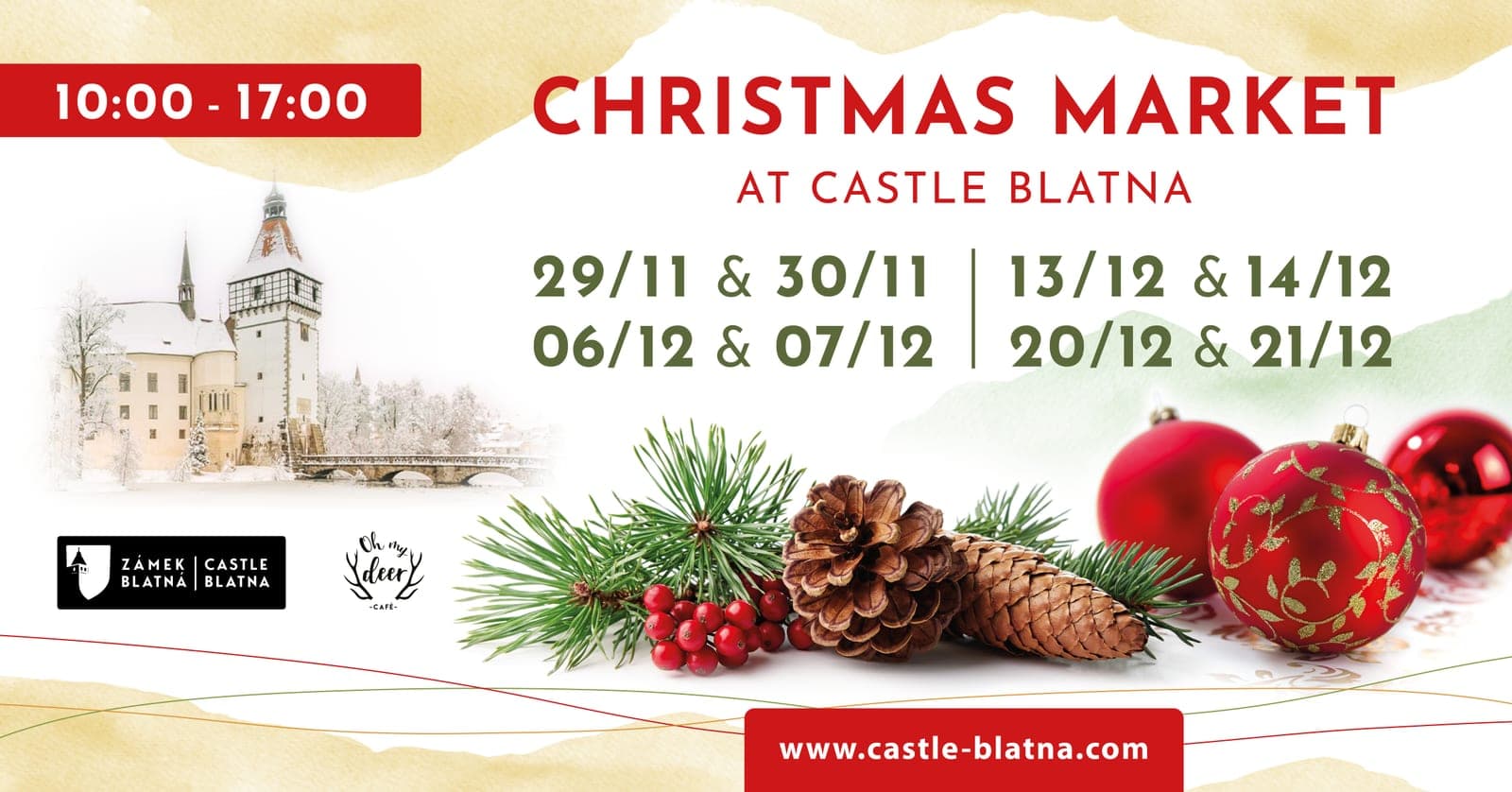 Christmas Markets at Castle Blatna