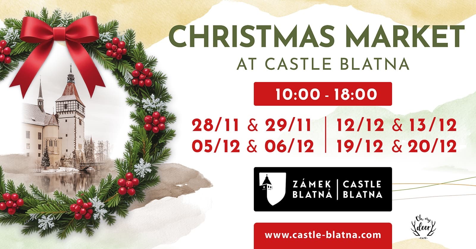 Christmas Market at Castle Blatna