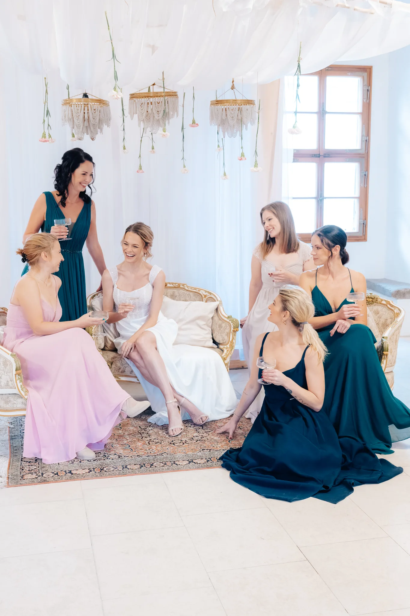 Wedding reception in the Bavarian Palace hall