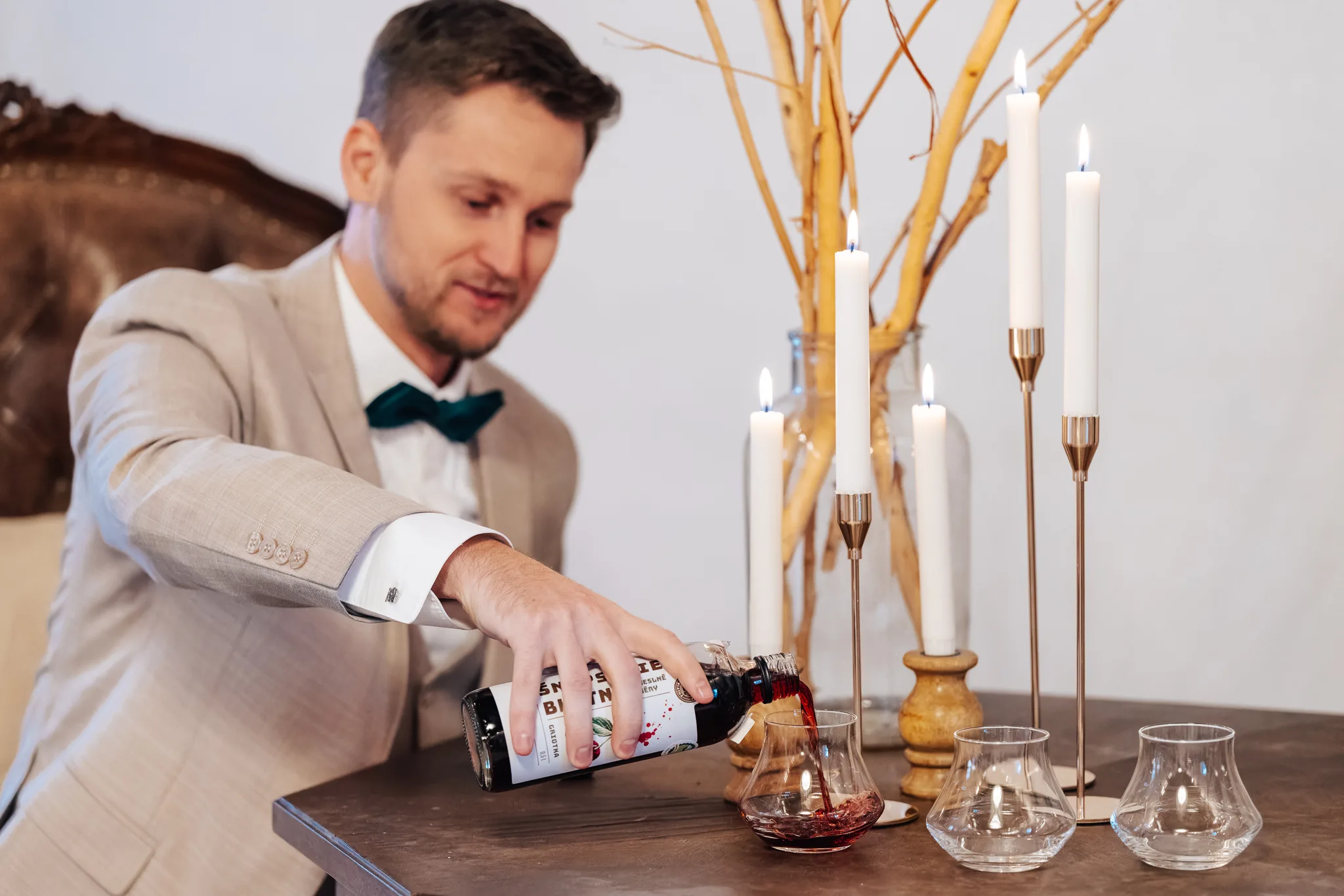 Wedding reception in the Bavarian Palace hall