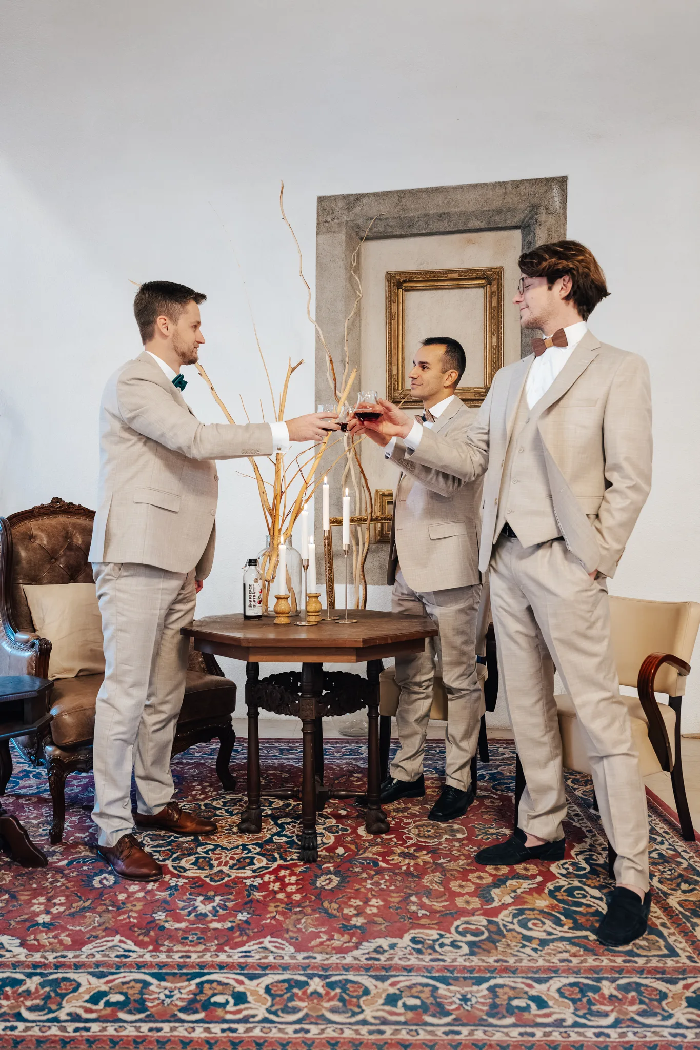 Wedding reception in the Bavarian Palace hall
