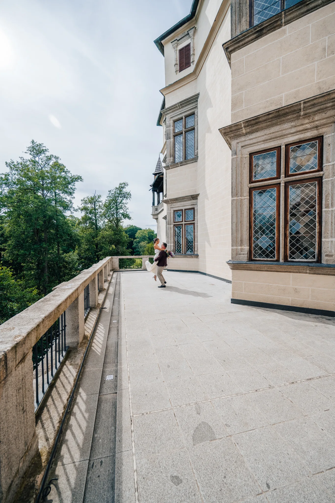 Wedding photography on the South Terrace